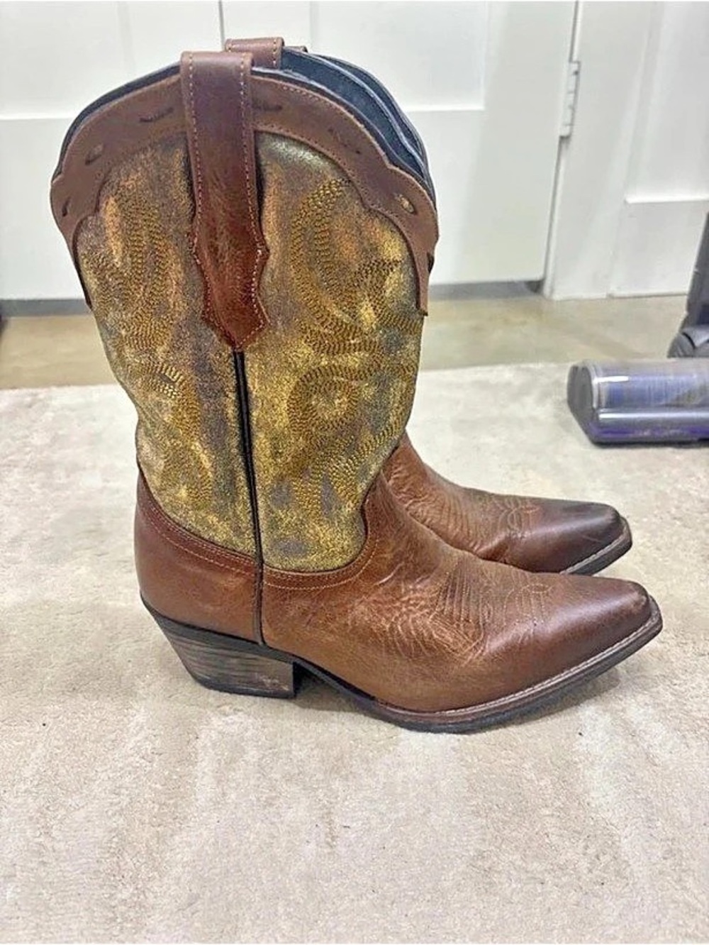 Sterling river women Western Boots Brown US 10 M